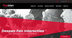 Desktop Screenshot of paciolan.com